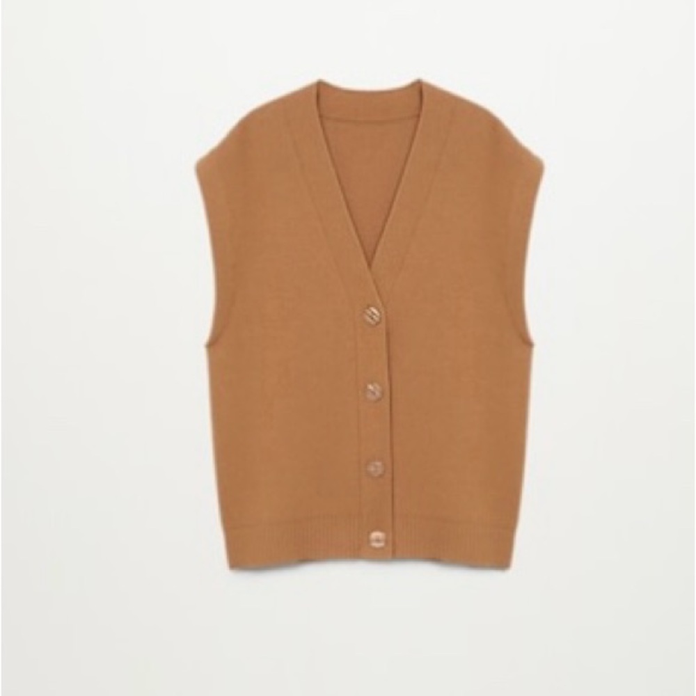 Mango Fine-knit vest